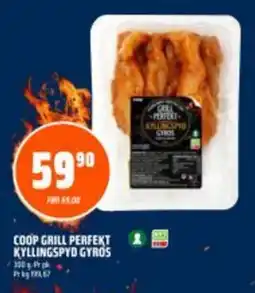 Coop Obs COOP Grill perfekt i kyllingspyd gyros tilbud