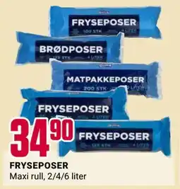 Europris FRYSEPOSER tilbud