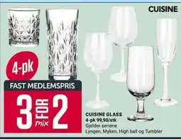 Europris CUISINE GLASS tilbud