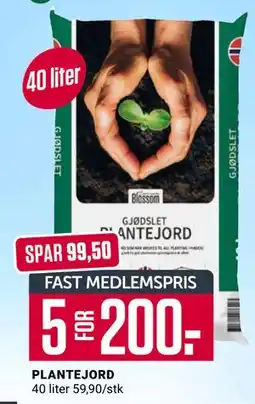 Europris PLANTEJORD tilbud