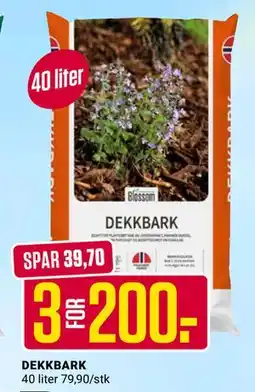 Europris DEKKBARK tilbud