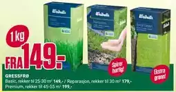Europris GRESSFRØ tilbud