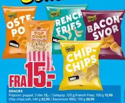 Europris SNACKS tilbud