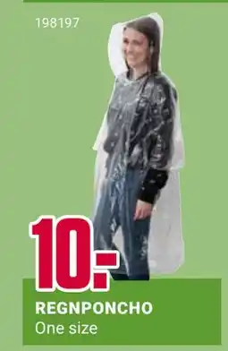 Europris REGNPONCHO tilbud