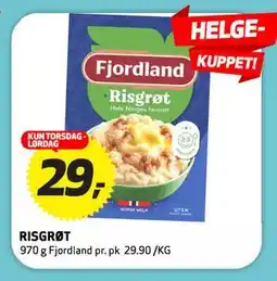 Bunnpris RISGRØT tilbud