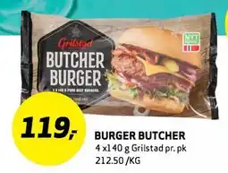 Bunnpris BURGER BUTCHER tilbud