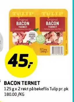 Bunnpris BACON TERNET tilbud