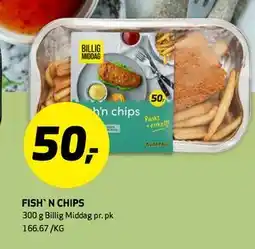 Bunnpris FISH' N CHIPS tilbud
