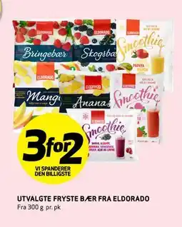 Bunnpris UTVALGTE FRYSTE BÆR FRA ELDORADO tilbud