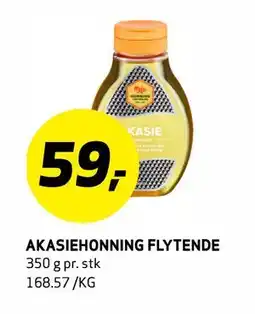 Bunnpris AKASIEHONNING FLYTENDE tilbud