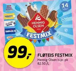 Bunnpris FLØTEIS FESTMIX tilbud