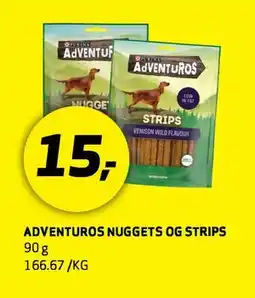 Bunnpris ADVENTUROS NUGGETS OG STPS tilbud