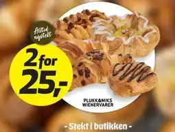 Bunnpris PLUKK&MIKS WIENERVARER tilbud