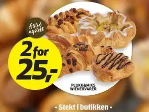 Bunnpris PLUKK&MIKS WIENERVARER tilbud