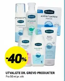 Bunnpris UTVALGTE DR. GREVE-PRODUKTER tilbud
