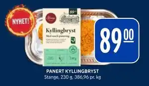 Rema 1000 PANERT KYLLINGBRYST tilbud