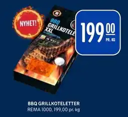 Rema 1000 BBQ GRILLKOTELETTER tilbud
