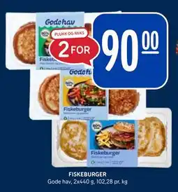Rema 1000 FISKEBURGER tilbud