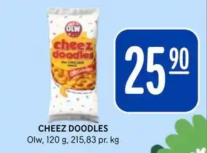 Rema 1000 CHEEZ DOODLES tilbud