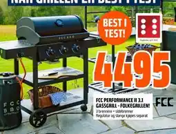Obs Bygg FCC PERFORMANCE II 3.1 GASSGRILL - FOLKEGRILLEN! tilbud
