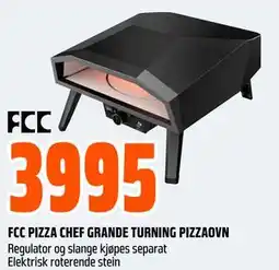 Obs Bygg FCC PIZZA CHEF GRANDE TURNING PIZZAOVN tilbud