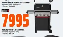 Obs Bygg WEBER SPIRIT E-425 GASSGRILL tilbud
