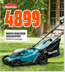 Obs Bygg MAKITA DLM330SM GRESSKLIPPER tilbud
