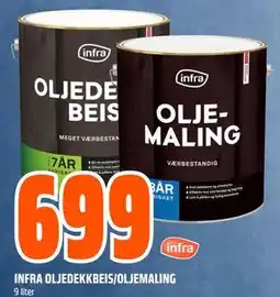 Obs Bygg INFRA OLJEDEKKBEIS/OLJEMALING tilbud