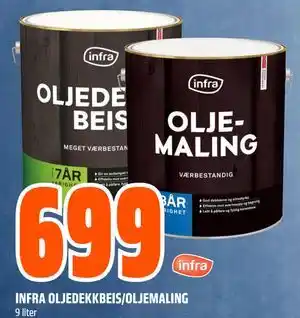 Obs Bygg INFRA OLJEDEKKBEIS/OLJEMALING tilbud