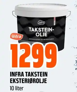 Obs Bygg INFRA TAKSTEIN EKSTERIØROLJE tilbud