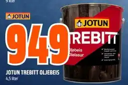 Obs Bygg JOTUN TREBITT OLJEBEIS tilbud