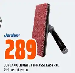 Obs Bygg JORDAN ULTIMATE TERRASSE EASYPAD tilbud