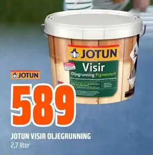 Obs Bygg JOTUN VISIR OLJEGRUNNING tilbud