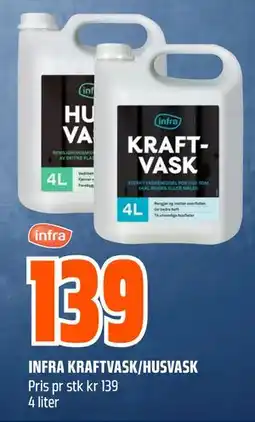 Obs Bygg INFRA KRAFTVASK/HUSVASK tilbud