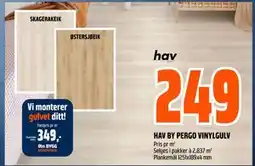 Obs Bygg HAV BY PERGO VINYLGULV tilbud