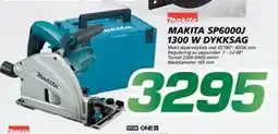 Coop Byggmix MAKITA SP6000J 1300 W DYKKSAG tilbud