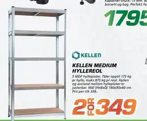 Coop Byggmix KELLEN MEDIUM HYLLEREOL tilbud