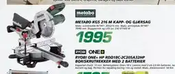 Coop Byggmix METABO KGS 216 M KAPP- OG GJÆRSAG tilbud