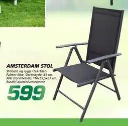 Coop Byggmix AMSTERDAM STOL tilbud