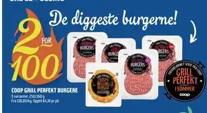 Coop Obs COOP GRILL PERFEKT BURGERE tilbud