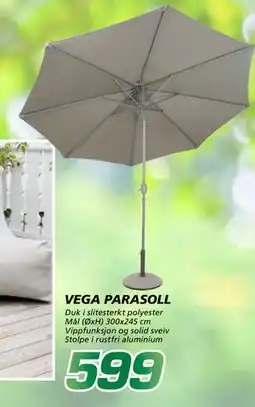 Coop Byggmix VEGA PARASOLL tilbud