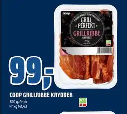 Coop Obs COOP GRILLRIBBE KRYDDER tilbud