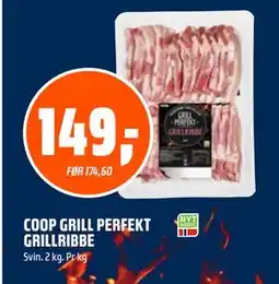 Coop Obs COOP GRILL PERFEKT GRILLRIBBE tilbud