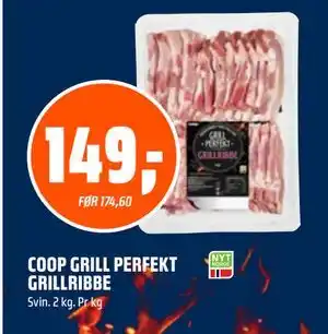 Coop Obs COOP GRILL PERFEKT GRILLRIBBE tilbud