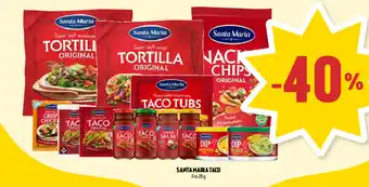 Coop Prix SANTA MARIA Taco tilbud