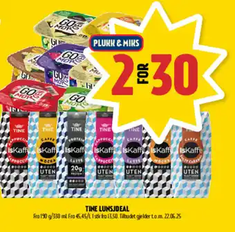 Coop Prix TINE Lunsjdeal tilbud