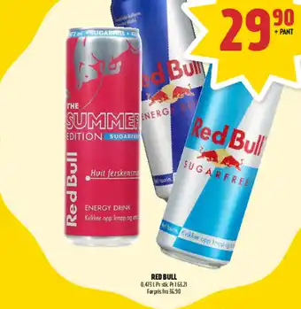 Coop Prix Red bull tilbud