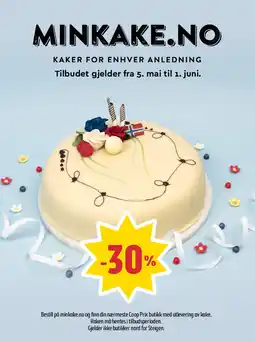 Coop Prix Bestill på minkake.no og finn din nærmeste tilbud