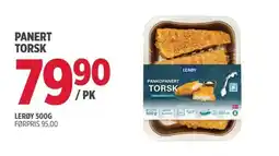 Jacobs Panert torsk tilbud