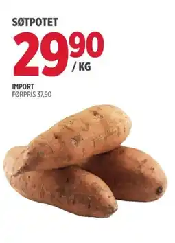 Jacobs Søtpotet tilbud